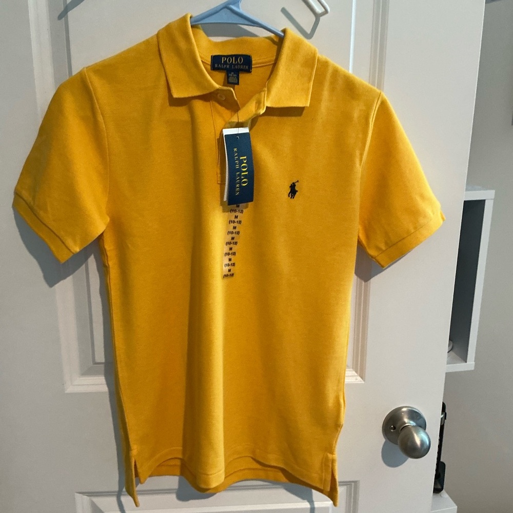 NEW - Polo by Ralph Lauren Sunlit Yellow Polo Shirt.